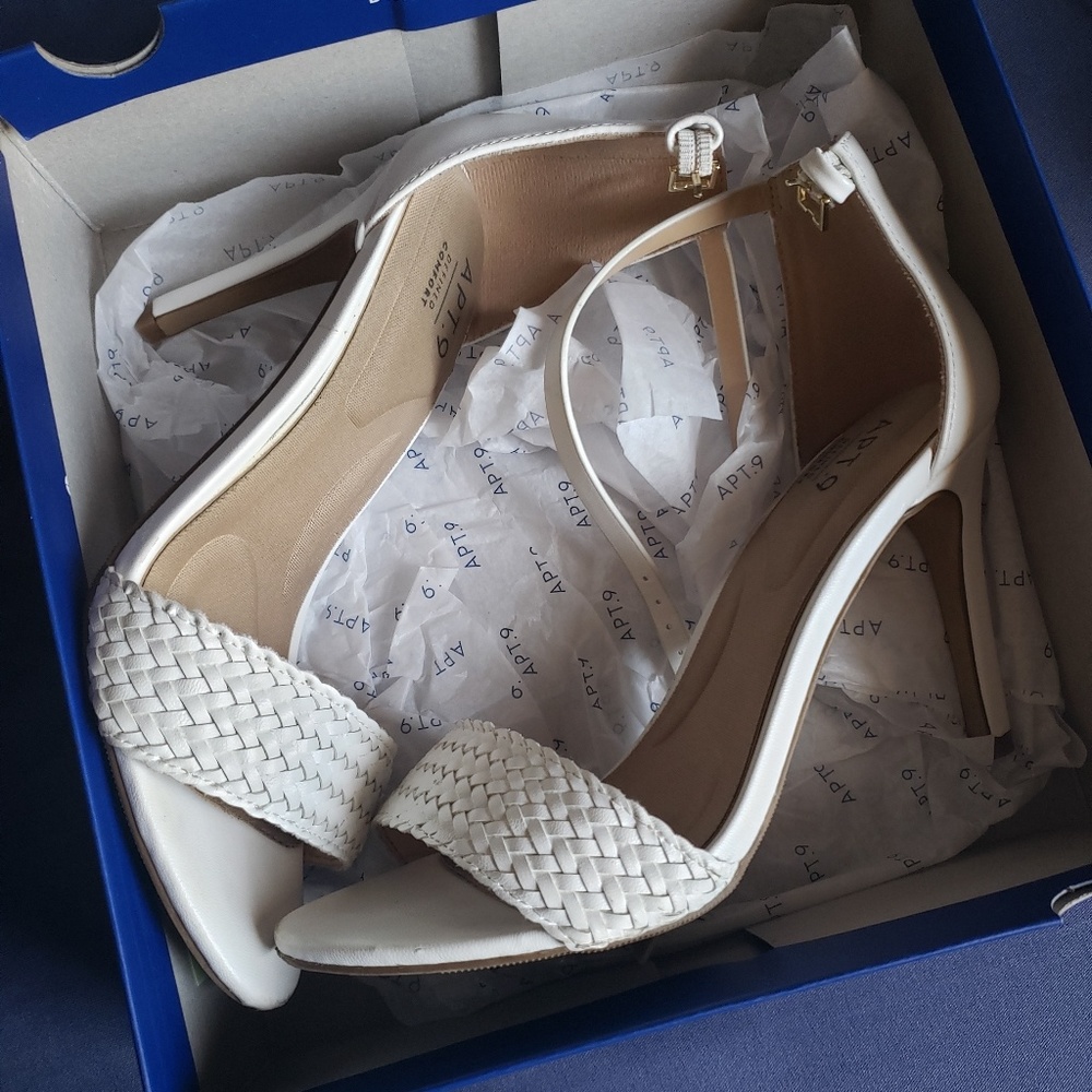 White heels